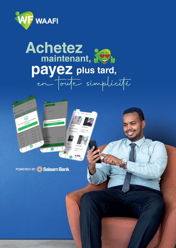 WAAFI — buy now, pay later, powered by Salaam Bank